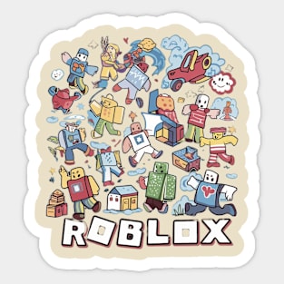 Roblox Kids - Boy and Girl Sticker